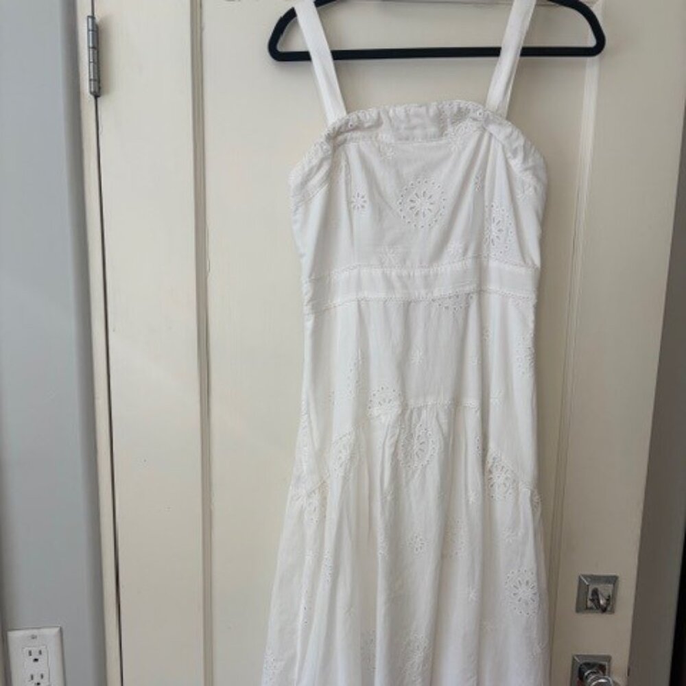 NWOT Nordstrom Chelsea 28 White Eyelet Sundress